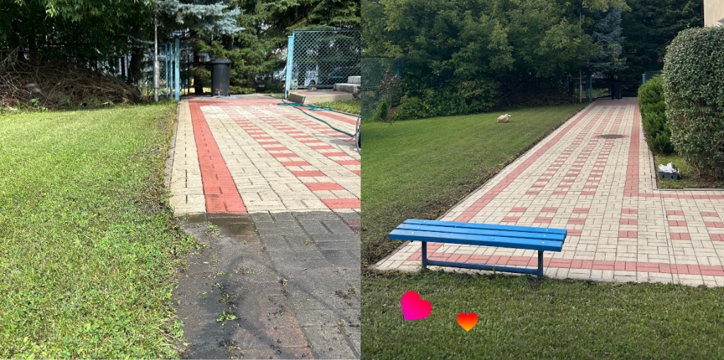 Mycie kostki w Olsztynie